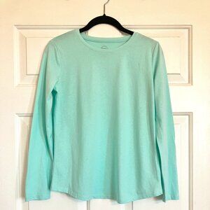 Kids XL(14-16) Wonder Nation Light Teal/Blue Long-Sleeve T-Shirt